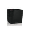 Lechuza Cube premium 30 Zwart hoogglans