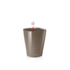 Lechuza Mini Deltini Tafel bloempot Taupe hoogglans