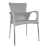 Stapelstoel Bella Grijs