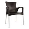Stapelstoel Bella Zwart
