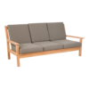 Loungebank Teak 180cm inclusief Kussens