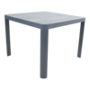 Tafel Castilla 2.0 Negro 100x100cm