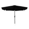 Gemini parasol met volant zwart 3 m