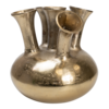 Vaas Tulp metaal goud &oslash;30x30cm