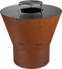 Barbecue Plancha AZALEA 100 Corten