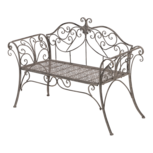 Tuinbank Adorable Viva la Vida Grijs 133x47x90cm