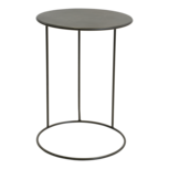 Bijzettafel Amy Zwart &oslash;40x54,5cm