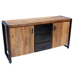 Dressoir Bas 2 deuren, 3 lades 160cm