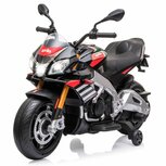 Accuvoertuig Aprilia Tuono V4 1100 RR Italiaans Design 12V