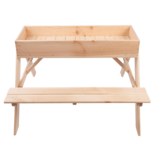 2-in-1 Picknicktafel met Zandbak