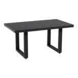 Lounge tafel hoog Monte Carlo Negro 140x80cm