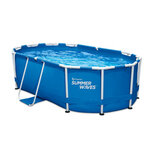 Summer Waves Zwembad Active Oval Frame 300 X 200 X 84 cm + filterpomp