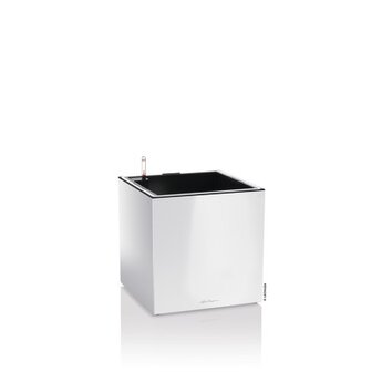 Lechuza CANTO Premium 40 low LED wit hoogglans