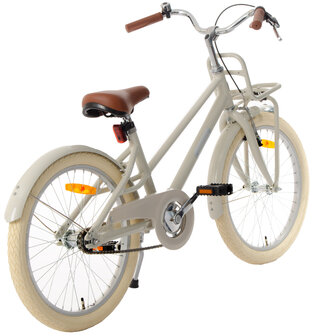 AMIGO Urban Aluminium Frame 20 Inch Meisjes Terugtraprem Zandbruin