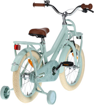 AMIGO Bella 16 Inch Meisjes Terugtraprem Groen