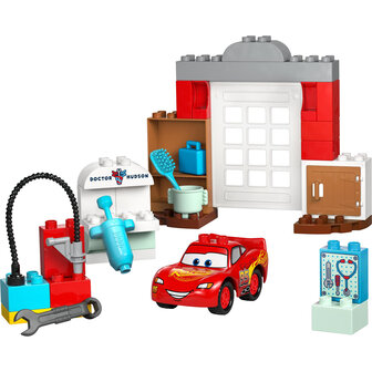 LEGO 10456 DUPLO Disney Mcqueens Bezoek Aan Docs Garage