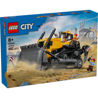 LEGO City Big Vehicles Gele Bulldozer
