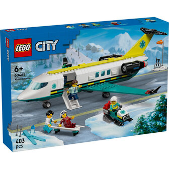 LEGO City Big Vehicles Ambulancevliegtuig