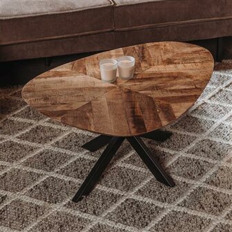 Pianella Salontafel 130 cm Naturel
