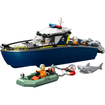 LEGO City Police Achtervolging Met Politieboot