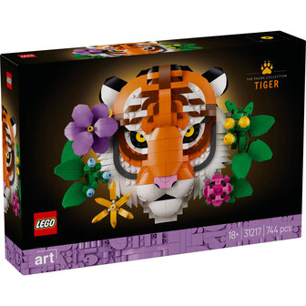 LEGO Art De Faunacollectie &ndash; Tijger