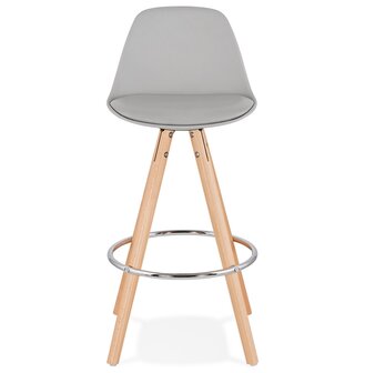 Halfhoge kruk &#039;TATAMI MINI&#039; grijs