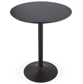 Staantafel / hoge tafel &#039;OSTERIA&#039; zwart - &Oslash; 90 cm