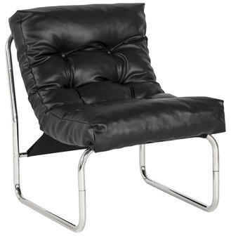 Zwarte loungezetel &#039;LOFT&#039;