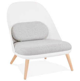 Design loungefauteuil &#039;TICOS&#039; in Scandinavische stijl
