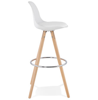 Design barkruk &#039;TATAMI&#039; wit