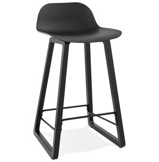 Halfhoge kruk &#039;SASHIMI MINI&#039; zwart design