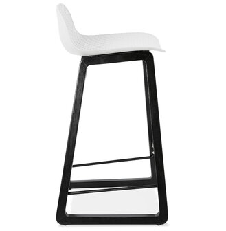 Halfhoge kruk &#039;SASHIMI MINI&#039; wit design
