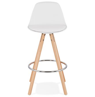 Halfhoge kruk &#039;TATAMI MINI&#039; wit