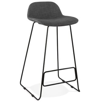 Design barkruk &#039;MOSKOW&#039; zwart industri&euml;le stijl