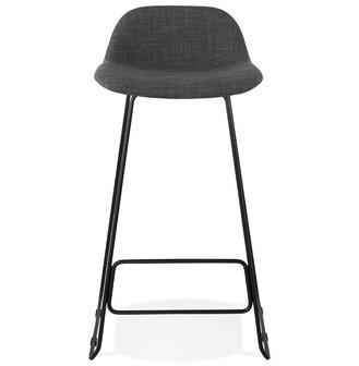 Design barkruk &#039;MOSKOW&#039; zwart industri&euml;le stijl