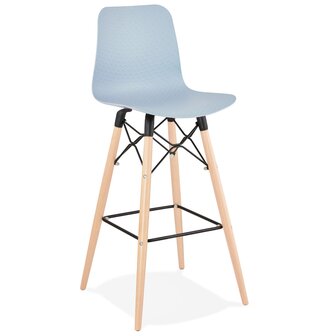 Design barkruk &#039;MOZAIK&#039; blauw Scandinavische stijl