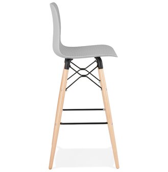 Design barkruk &#039;MOZAIK&#039; grijs Scandinavische stijl