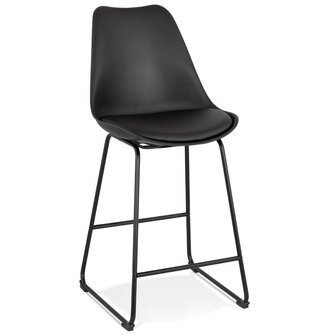 Zwarte halfhoge kruk &#039;CHOKO MINI&#039;