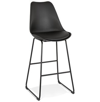 Zwarte design barkruk &#039;CHOKO&#039;