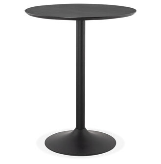 Staantafel / hoge tafel &#039;OSTERIA&#039; zwart - &Oslash; 90 cm