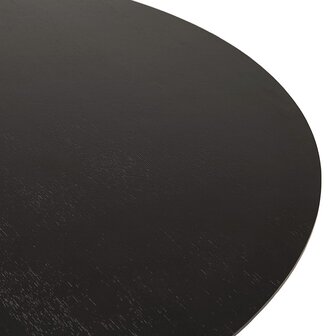 Staantafel / hoge tafel &#039;OSTERIA&#039; zwart - &Oslash; 90 cm