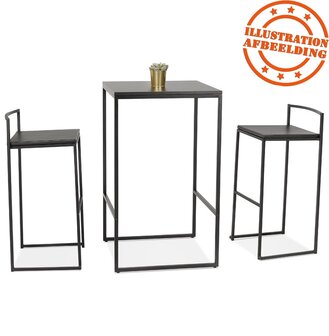 Hoge, zwarte, industri&euml;le &#039;ORTOS&#039; tafel