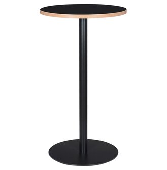 Zwarte ronde statafel &#039;POLLUX ROUND&#039; - &Oslash; 60 cm