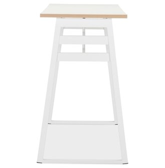 Witte hoge bartafel &#039;NIKI&#039; - 150x60 cm
