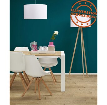 Blauwe, Scandinavische stoel &#039;GOUJA&#039;