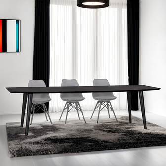 Grijze designstoel &#039;BYBLOS&#039; industri&euml;le stijl