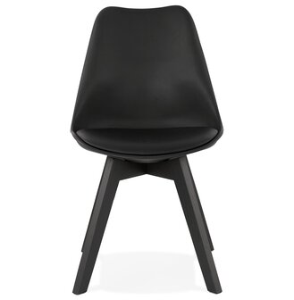 Designstoel &#039;TAPAS&#039; zwart