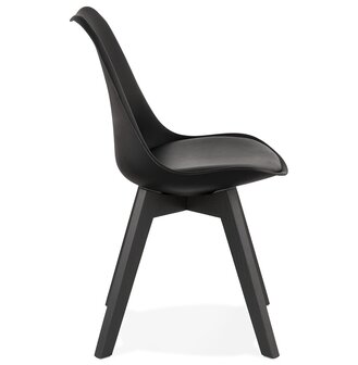 Designstoel &#039;TAPAS&#039; zwart