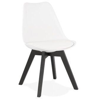 Designstoel &#039;TAPAS&#039; wit
