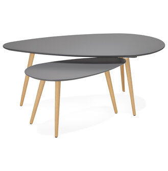 Donkergrijze, design mimiset &#039;TETRYS&#039;